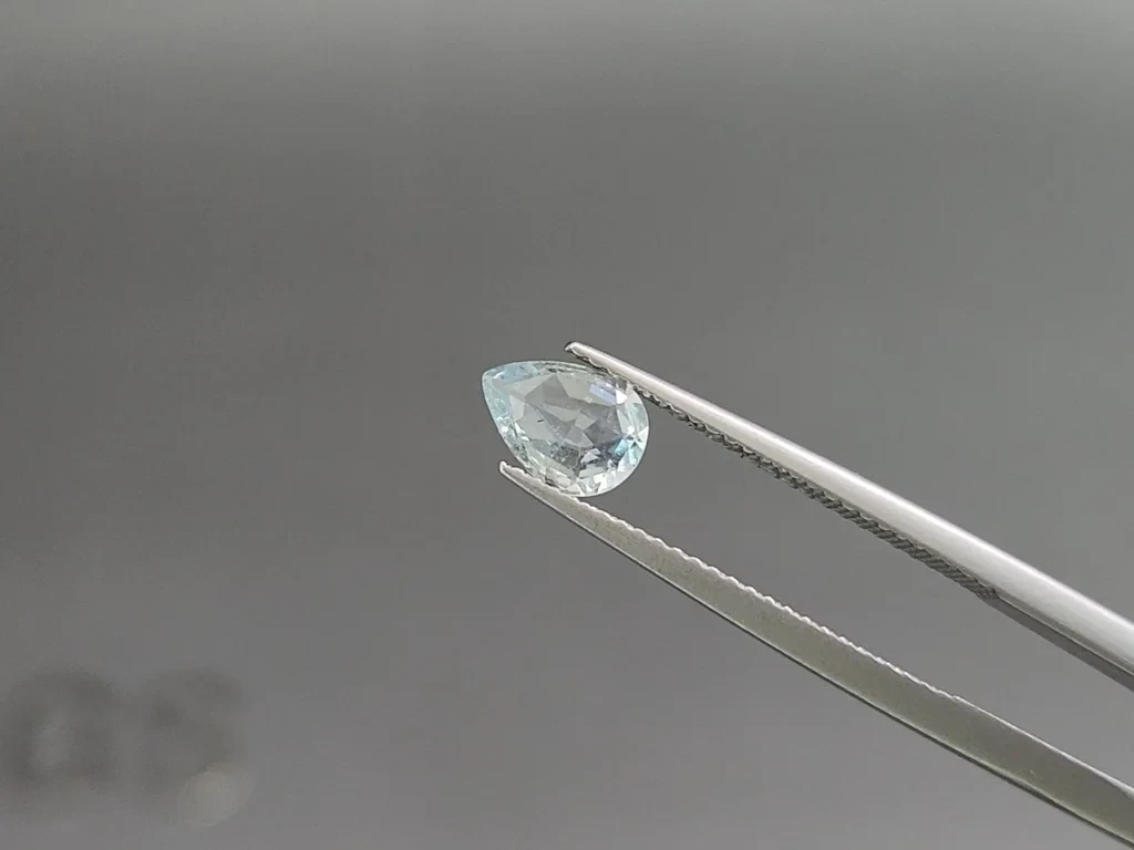 Сет аквамаринов в огранке груша 1,84 карат, Мадагаскар Изображение №3