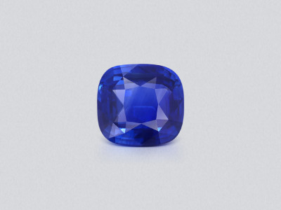 Лот №3. Сапфир Royal Blue в огранке кушон 4,02 карат, Шри-Ланка photo