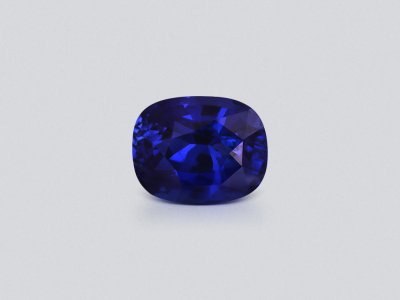 Сапфир Royal Blue в огранке кушон 5.40 карат, Шри-Ланка  photo