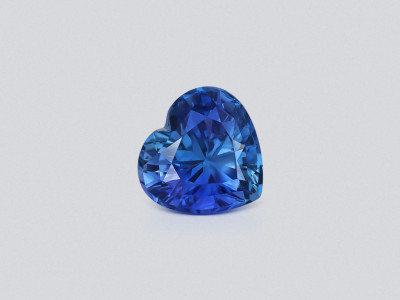 Негретый сапфир Cornflower Blue в огранке сердце 8,04 карат, Шри-Ланка photo