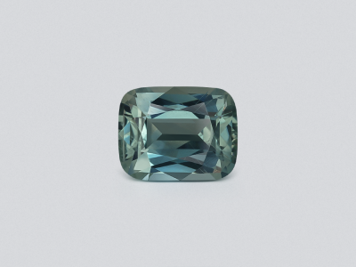 Сапфир Teal в огранке кушон 4,56 карат, Мадагаскар photo