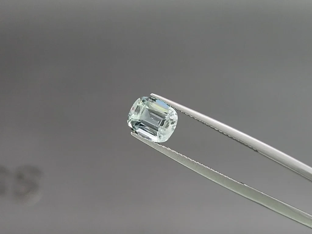 Сет аквамаринов в огранке кушон 3,84 карат, Мадагаскар Изображение №3