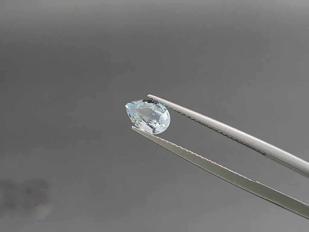 Сет аквамаринов в огранке груша 1,62 карат, Мадагаскар Изображение №3