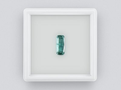 Турмалин индиголит в огранке кушон 1,69 карат photo