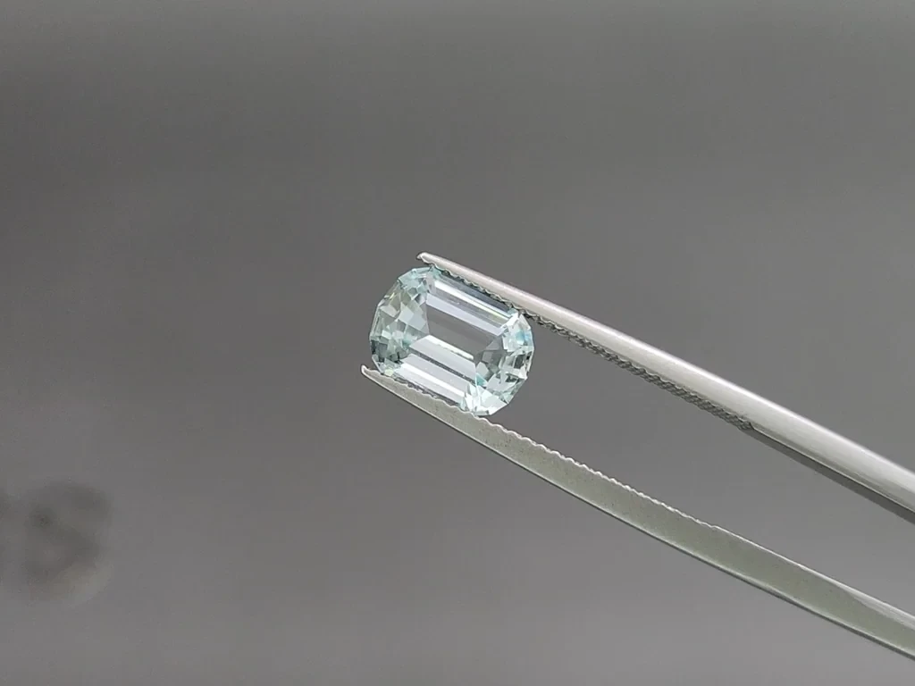 Сет аквамаринов в огранке кушон 3,62 карат, Мадагаскар Изображение №3