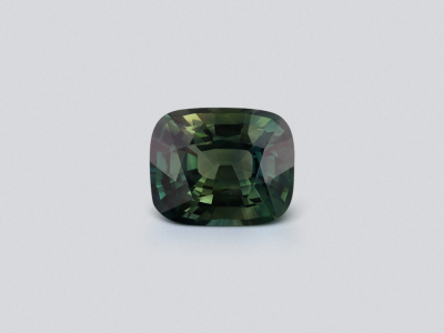 Сапфир Teal в огранке кушон 8,04 карат, Мадагаскар photo