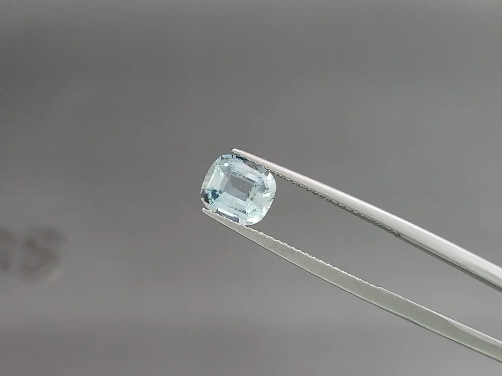 Сет аквамаринов в огранке кушон 3,54 карат, Мадагаскар Изображение №3