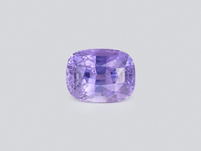 Лавандовый негретый сапфир в огранке кушон 5,05 карат, Мадагаскар  photo