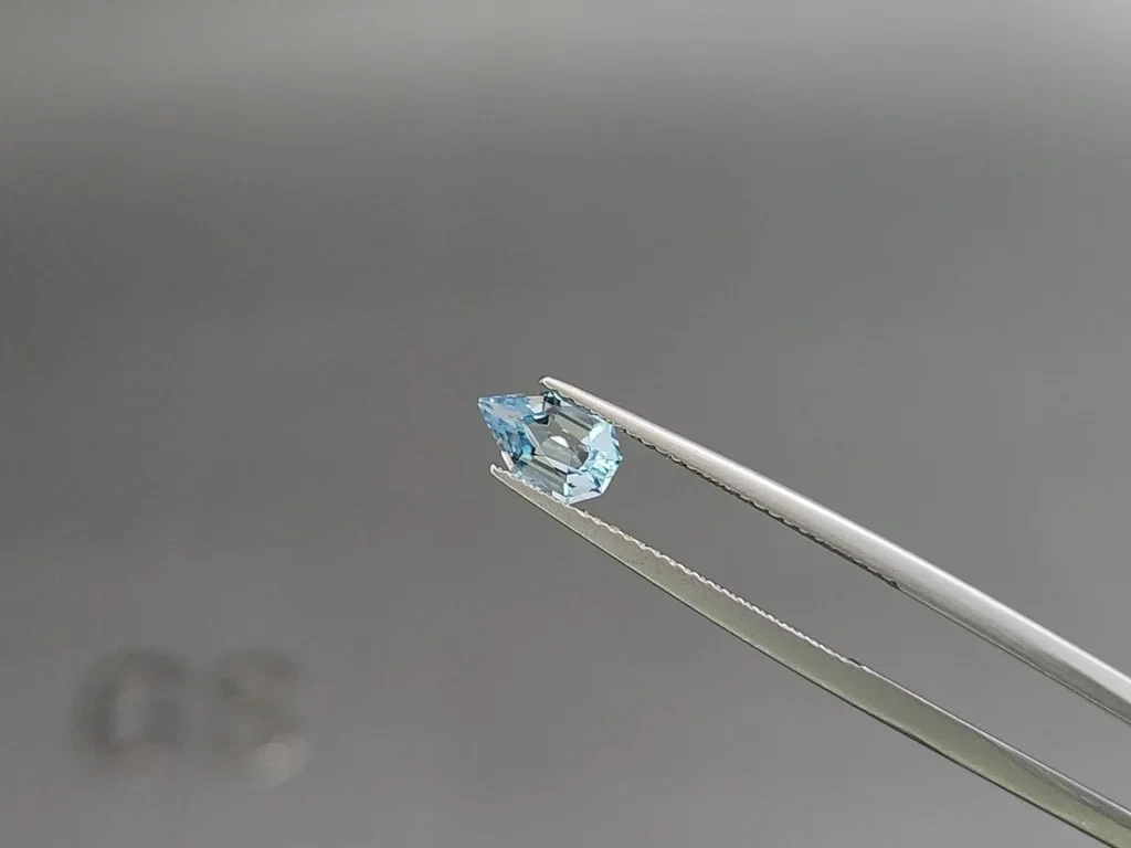Сет аквамаринов в огранке груша 1,45 карат, Мадагаскар Изображение №3