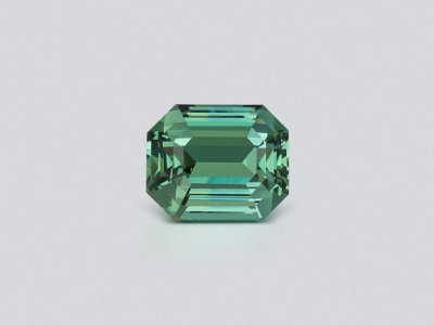 Негретый сапфир Teal в огранке октагон 6,56 карата, Мадагаскар photo
