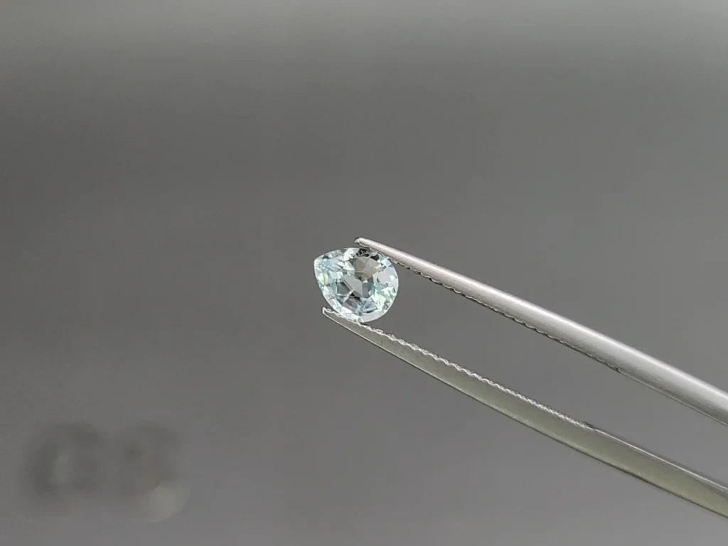 Сет аквамаринов в огранке груша 1,30 карат, Мадагаскар Изображение №2