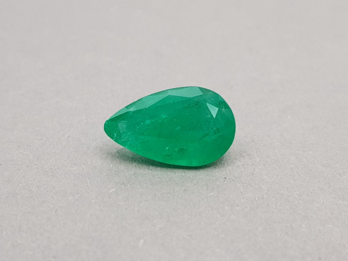 Ural Emerald 5.76 ct, pear фото №1