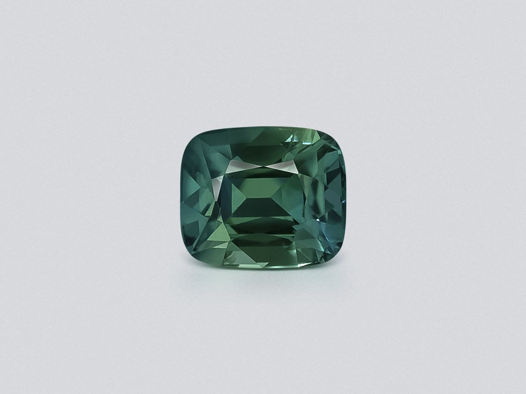 Сапфир Teal в огранке кушон 1,77 карат, Мадагаскар Изображение №1