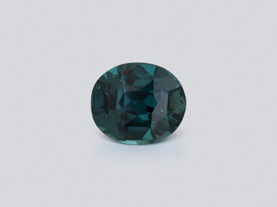 Негретый сапфир Teal в огранке кушон 3,12 карат, Мадагаскар photo