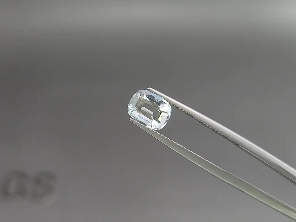 Сет аквамаринов в огранке кушон 3,07 карат, Мадагаскар Изображение №3