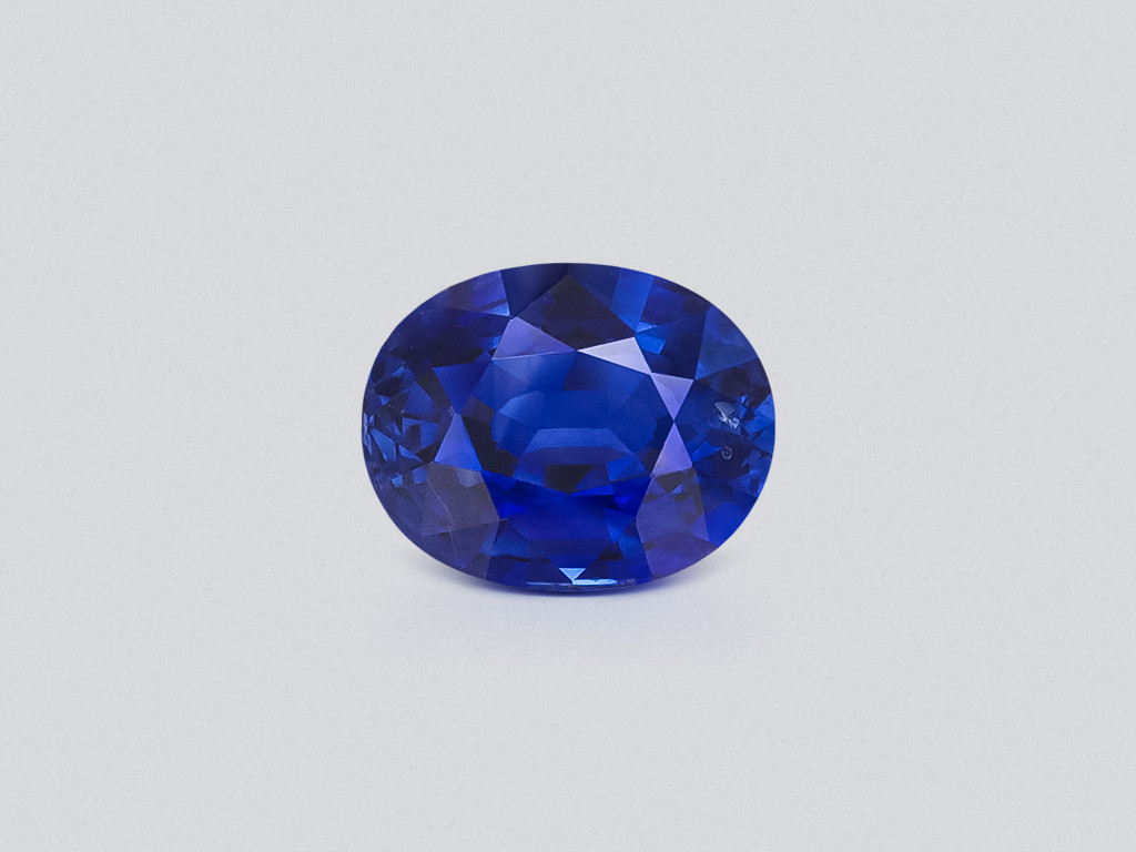 Сапфир Royal Blue в огранке овал 1,70 карат, Мадагаскар Изображение №1