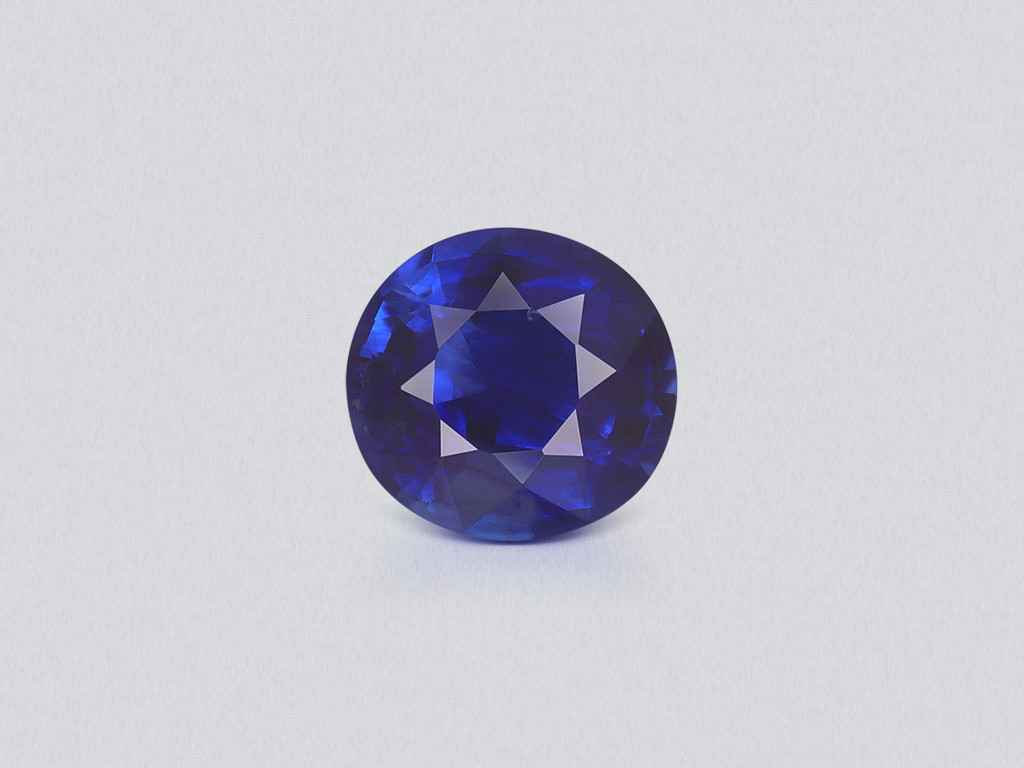 Сапфир Royal Blue в огранке круг 2,03 карат, Шри-Ланка  Изображение №1