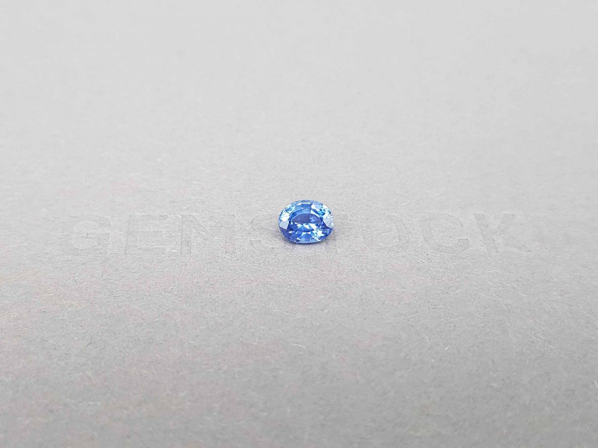 Васильковый голубой негретый сапфир 0,75 карат, Шри-Ланка фото №1