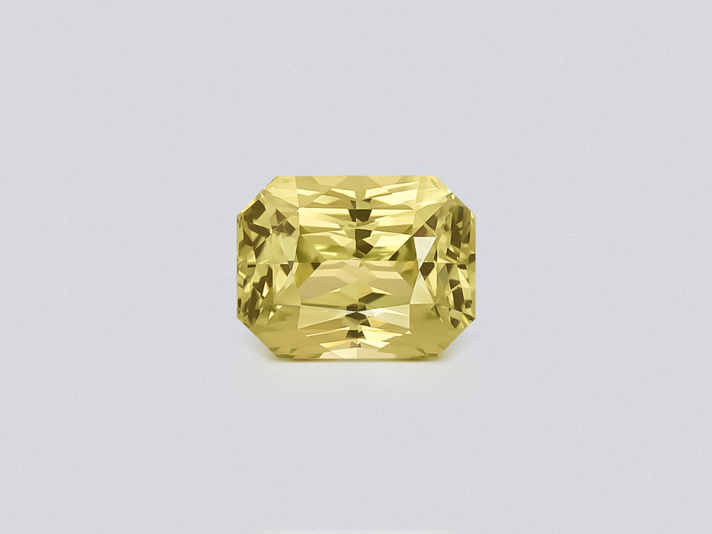 Сапфир Pastel Yellow в огранке радиант 1,78 карат, Шри-Ланка Изображение №1