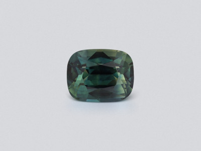 Сапфир Teal в огранке кушон 4,04 карата, Мадагаскар photo