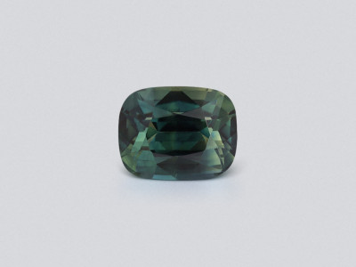Сапфир Teal в огранке кушон 4,04 карата, Мадагаскар photo