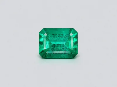 Изумруд цвета Muzo Green из Колумбии в огранке октагон 5,01 карата photo