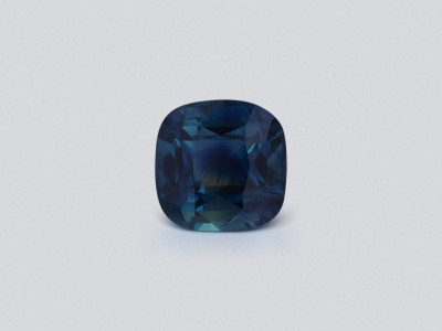 Негретый сапфир Teal в огранке кушон 3,00 карата, Мадагаскар photo