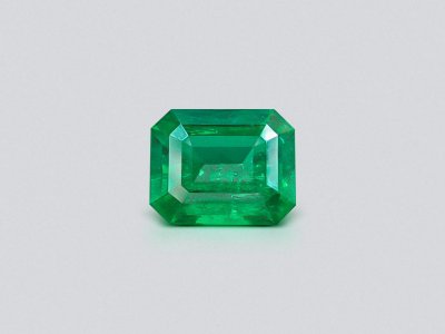 Изумруд из Колумбии цвета Muzo Green в огранке октагон 1,54 карат photo