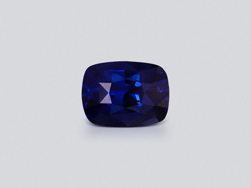 Сапфир Royal Blue в огранке кушон 2,03 карата, Шри-Ланка  Изображение №1