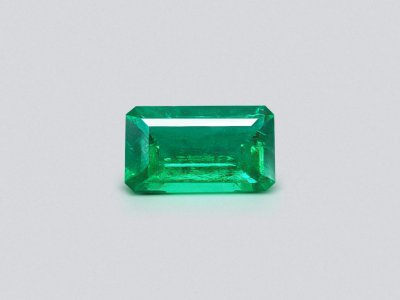 Насыщенный колумбийский изумруд цвета Muzo Green 1,18 карат photo