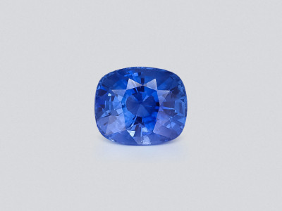 Негретый сапфир Cornflower Blue в огранке кушон 5,02 карат, Шри-Ланка photo
