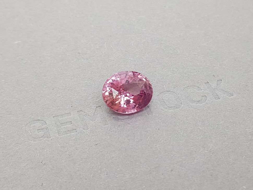Розовый сапфир падпараджа 7,03 карата, Шри Ланка Изображение №2