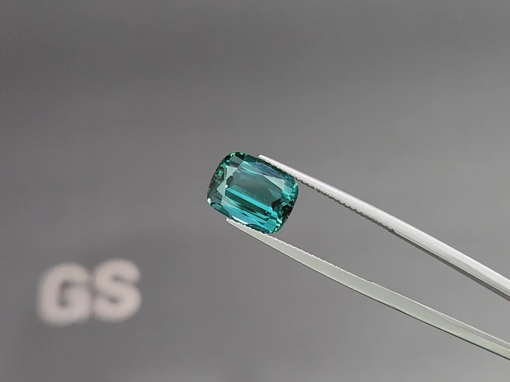 Турмалин Lagoon в огранке кушон 5,23 карат, Афганистан Изображение №3