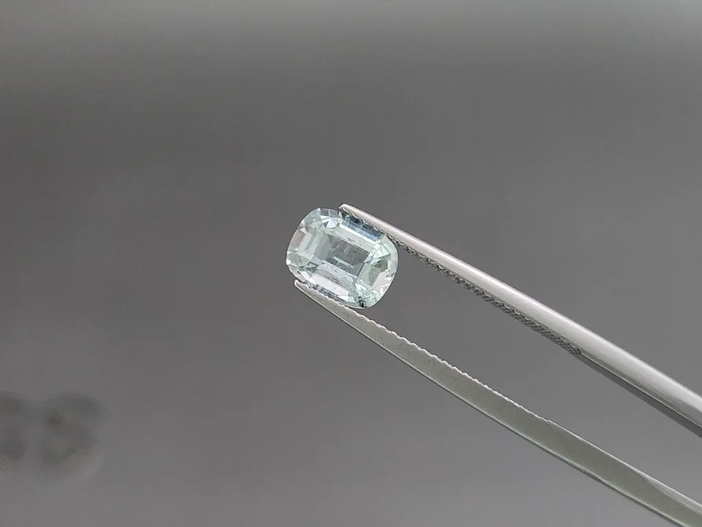Сет аквамаринов в огранке кушон 2,73 карат, Мадагаскар Изображение №3