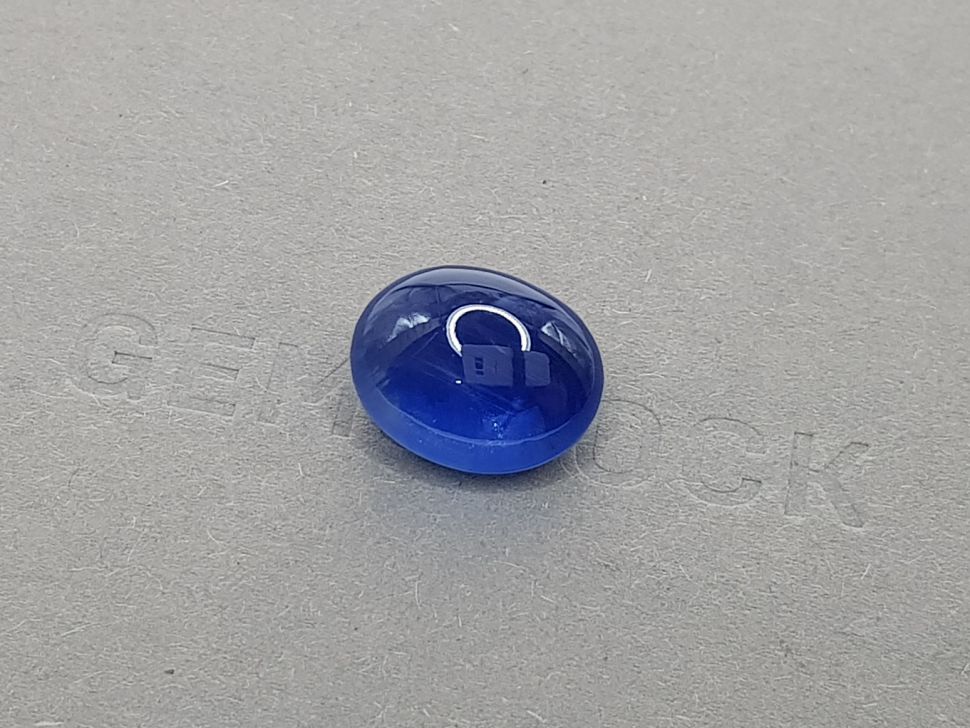 Звездчатый сапфир цвета Royal Blue без облагораживания 19,17 карат, Шри-Ланка, GRS Изображение №6