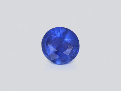 Негретый сапфир Cornflower Blue в огранке овал 4,08 карат, Шри-Ланка photo