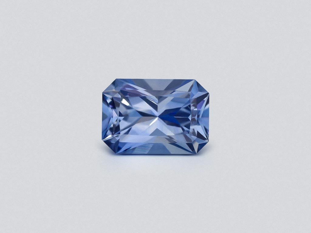 Голубой сапфир (Pastel Blue) в огранке радиант 1,11 карата, Шри-Ланка Изображение №1