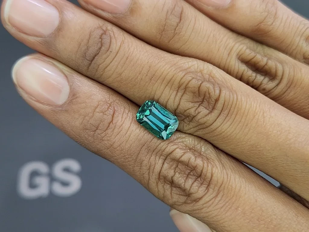 Турмалин Lagoon в огранке кушон 2.87 карат, Афганистан Изображение №2