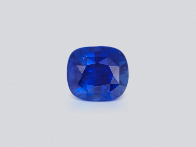 Негретый сапфир Royal Blue в огранке кушон 2,52  карат, Шри-Ланка photo