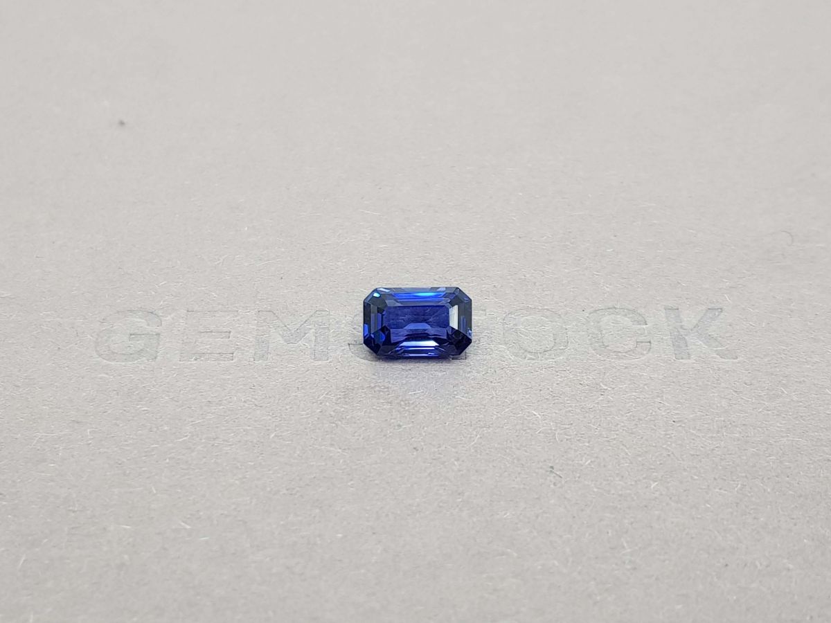 Синий сапфир в огранке октагон 1,99 карат, Шри-Ланка фото №1