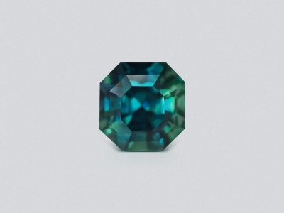 Негретый сапфир Teal в огранке октагон 2,50 карата, Мадагаскар photo