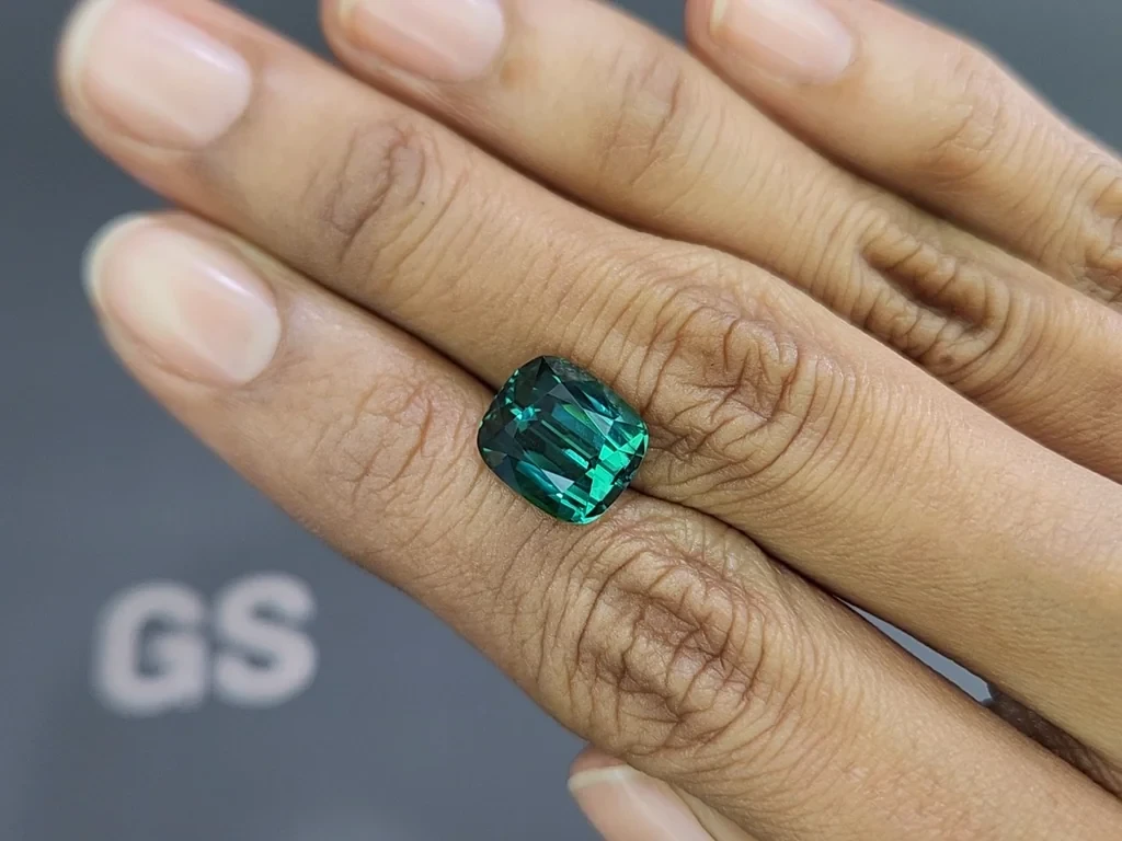 Турмалин Lagoon в огранке кушон 6.03 карат, Афганистан Изображение №2