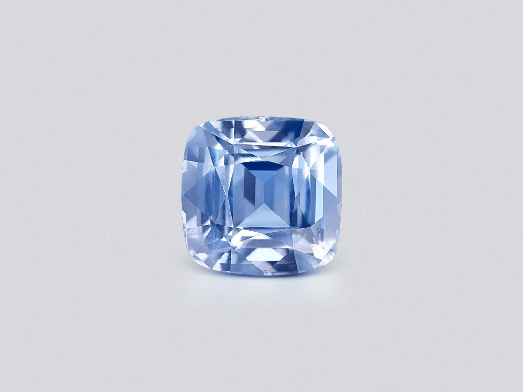 Негретый сапфир Pastel Blue в огранке кушон 3,50 карата, Шри-Ланка Изображение №1