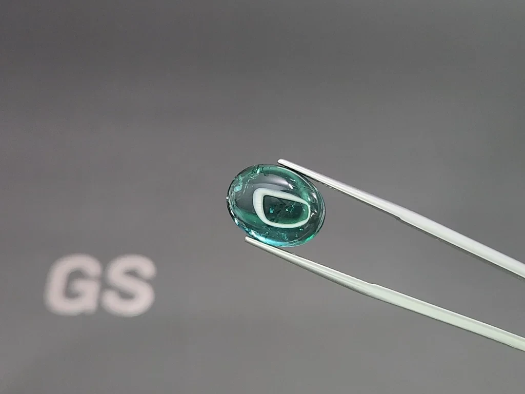 Турмалин в огранке кабошон 9,99 карат Африка Изображение №3