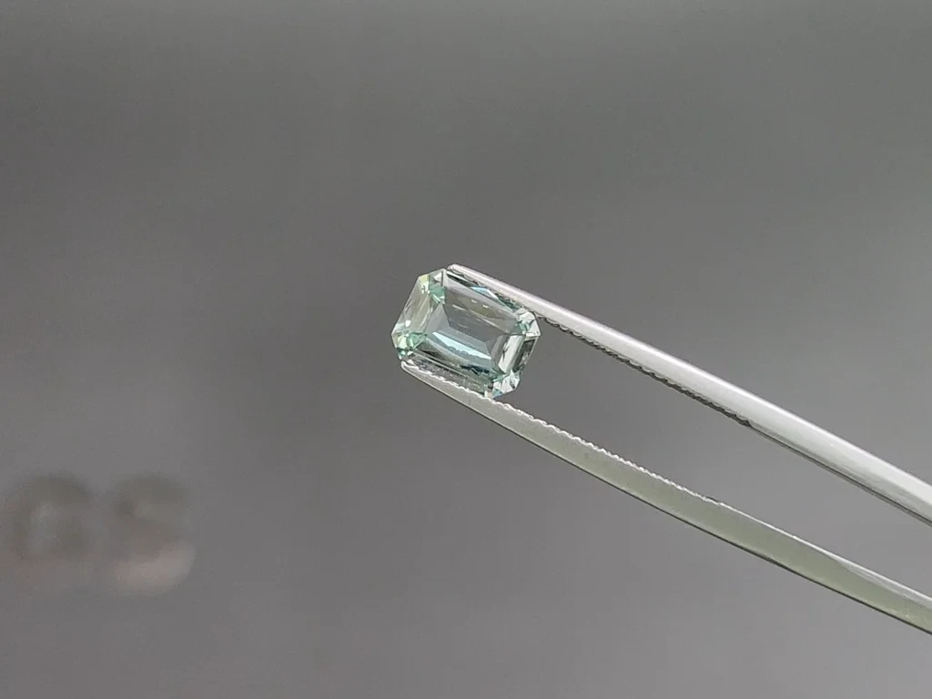 Сет аквамаринов в огранке октагон 3,81 карат, Мадагаскар Изображение №3