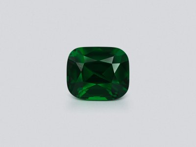 Гранат цаворит Vivid Green в огранке кушон 2,58 карат, Танзания  photo