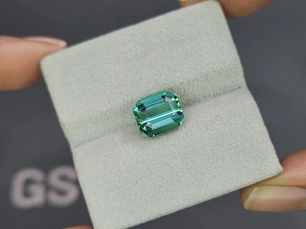 Турмалин Lagoon в огранке октагон 4.60 карат, Афганистан Изображение №4