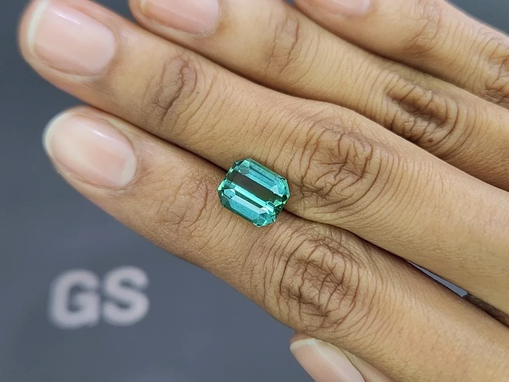 Турмалин Lagoon в огранке октагон 4.60 карат, Афганистан Изображение №2