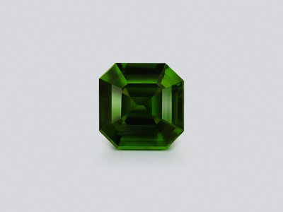 Циркон Intense Green в огранке ашер 1,72 карата, Танзания photo