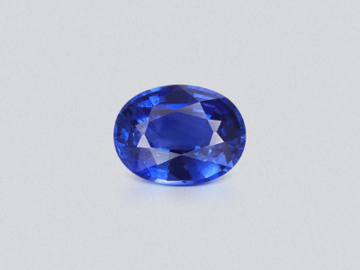 Сапфир Royal Blue в огранке овал 1,19 карат, Шри-Ланка  photo